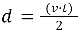 Equação da distância sensor ultrassônico